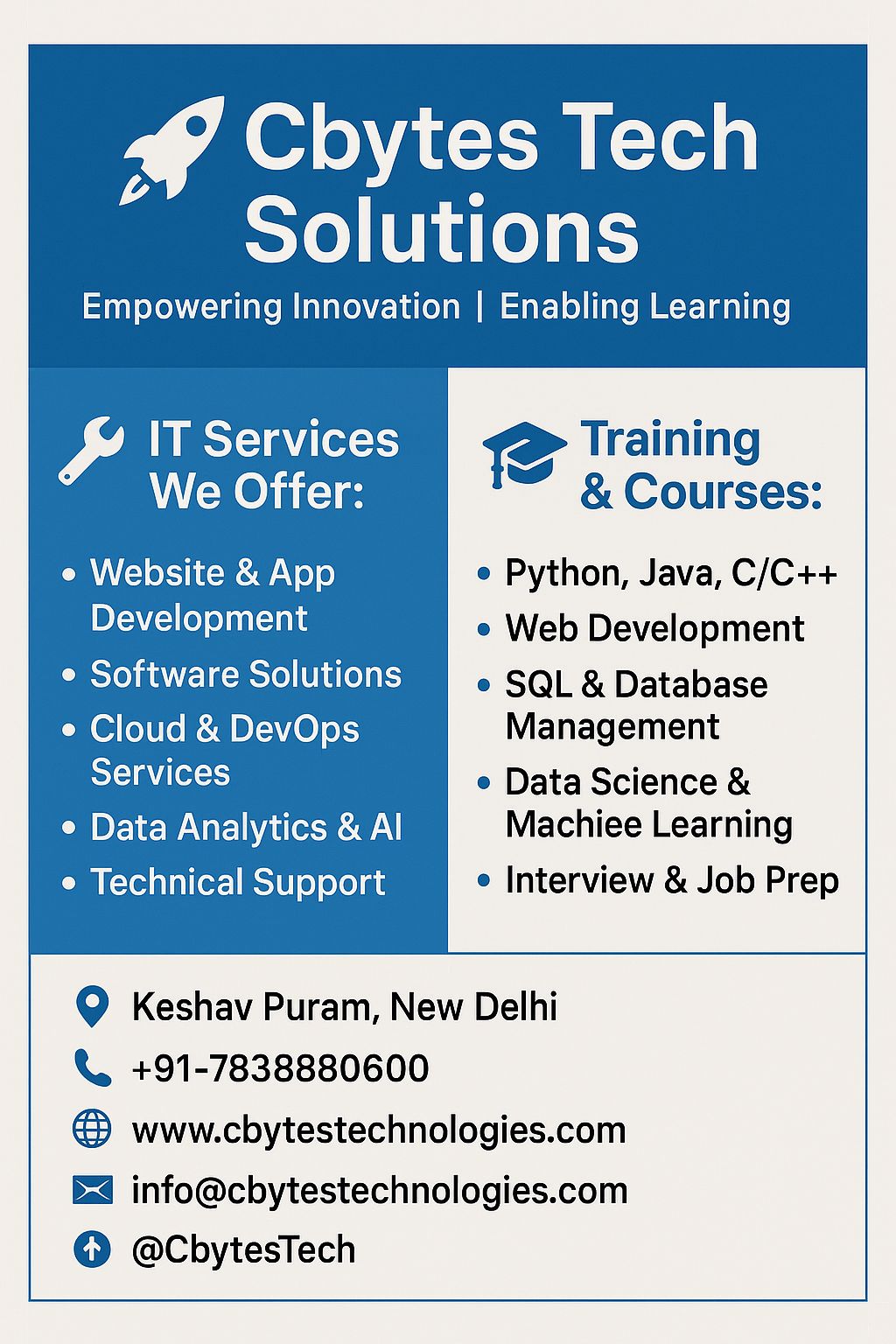 CBytes Tech Solutions